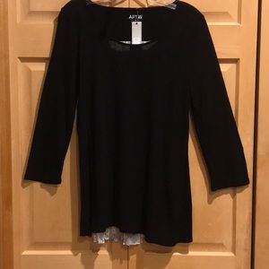New Apt 9 top with pleated back